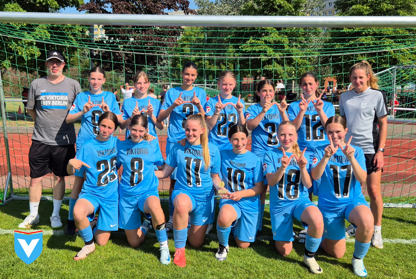 U15-Juniorinnen gewinnen Sommerturnier des Köpenicker FC