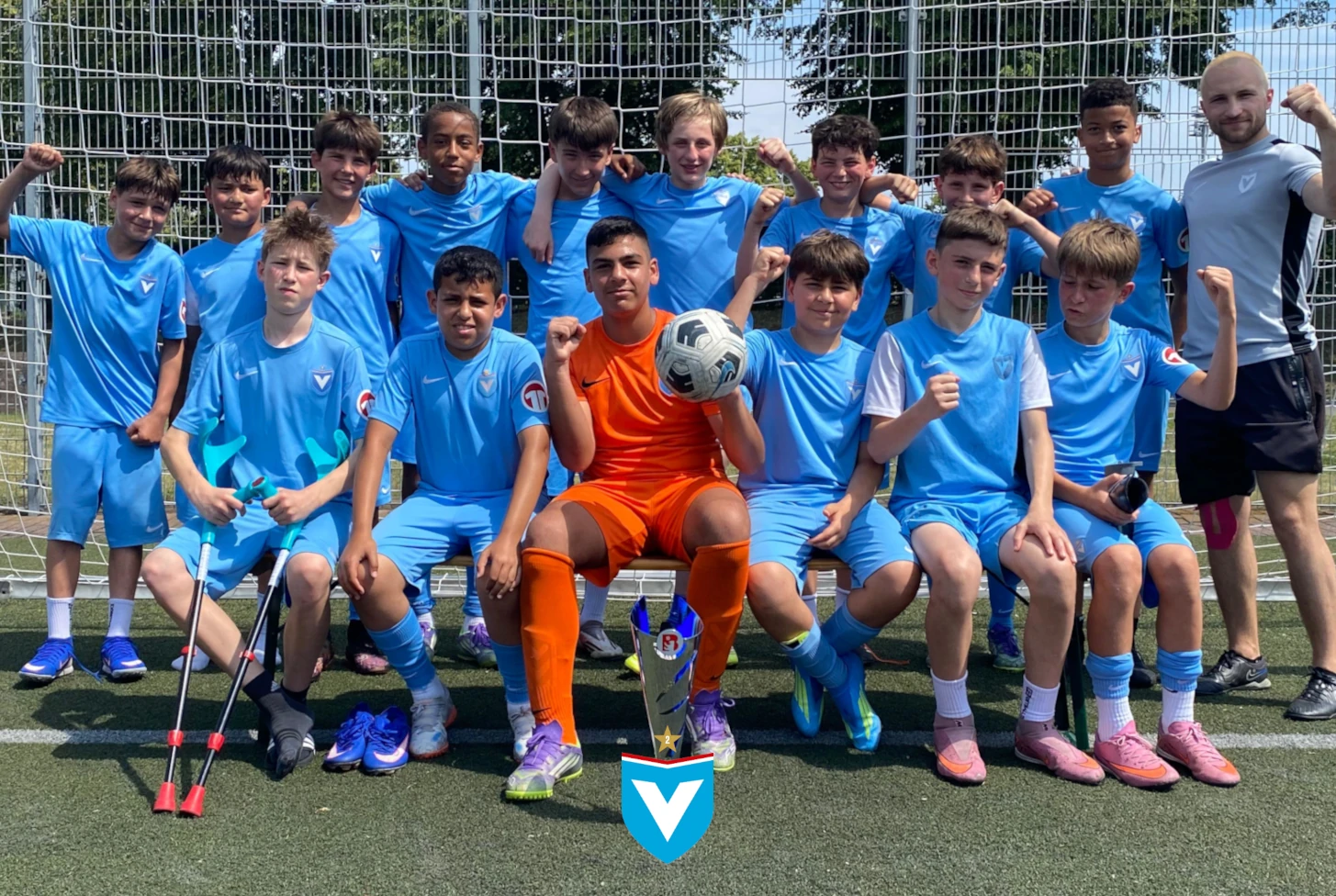 D3-Junioren krönen starke Rückrunde mit Staffelsieg
