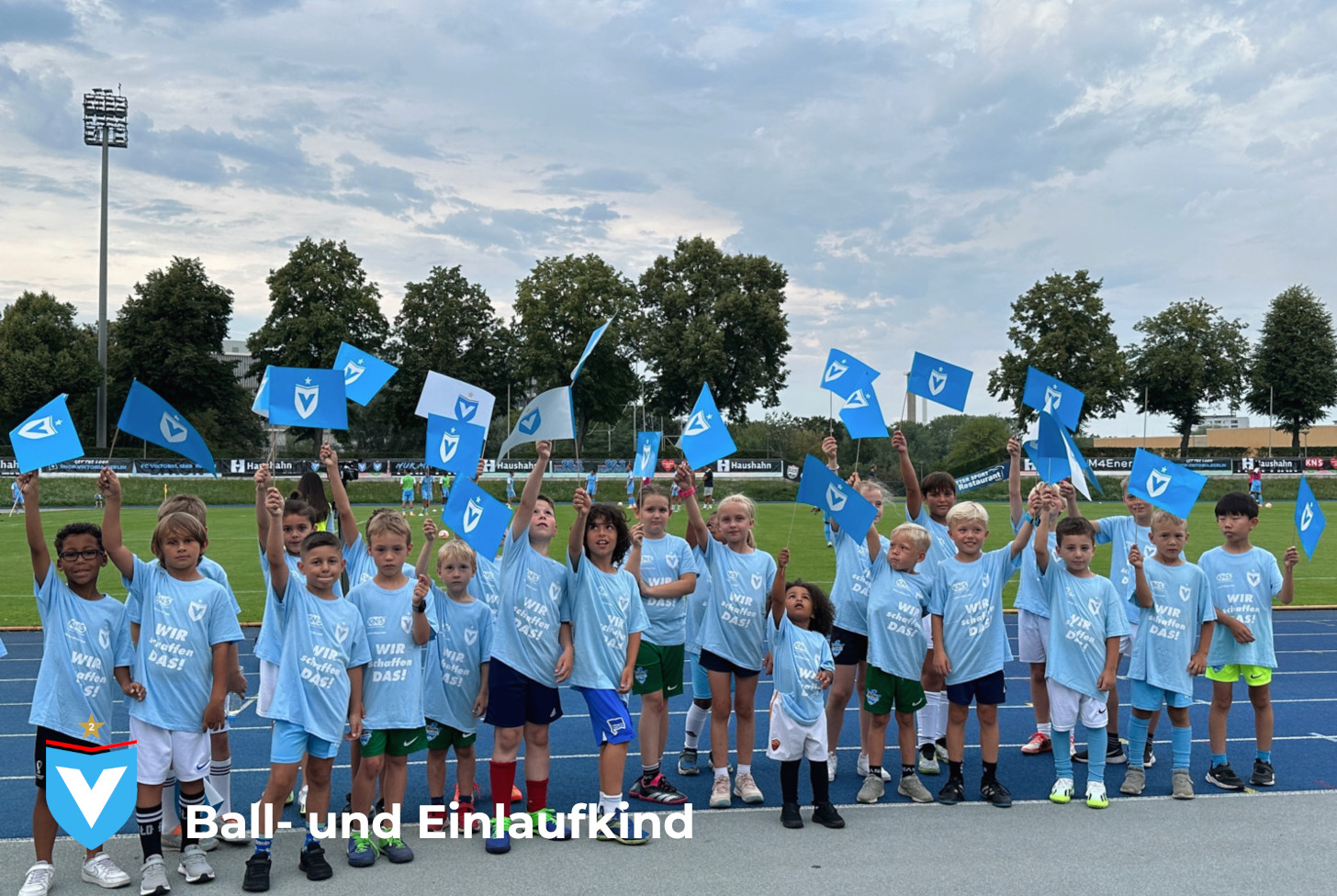 Viktoria Berlin Ball- und Einlaufkind