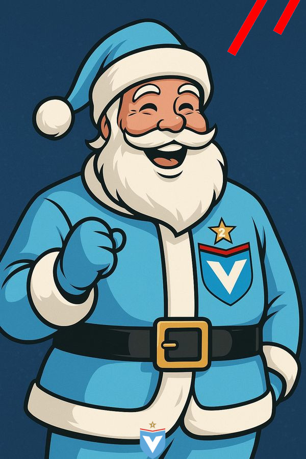 Der Viktoria Weihnachtsmann - kreiert von MPQ und KI