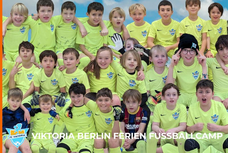 Viktoria Berlin Ferien Fußballcamp Teilnehmer