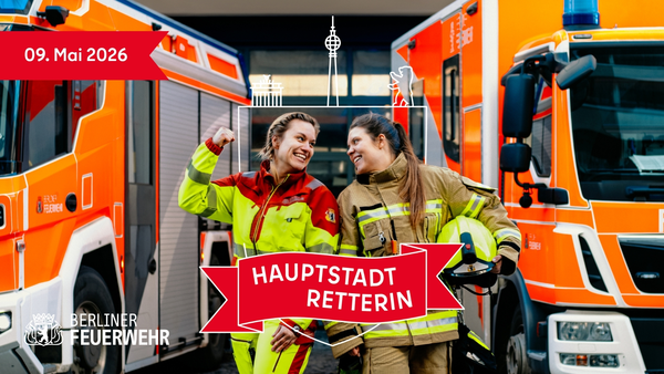 Zukunftstag Hauptstadtretterin 2026 - Jetzt bist du dran!