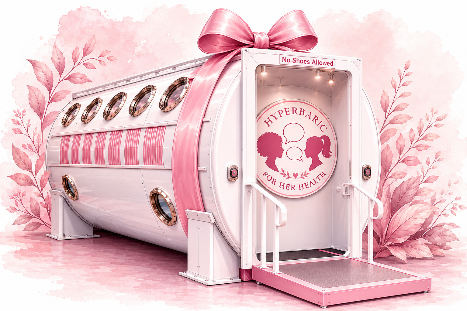 Hyperbarics for Her Health Women’s Wellness session graphic