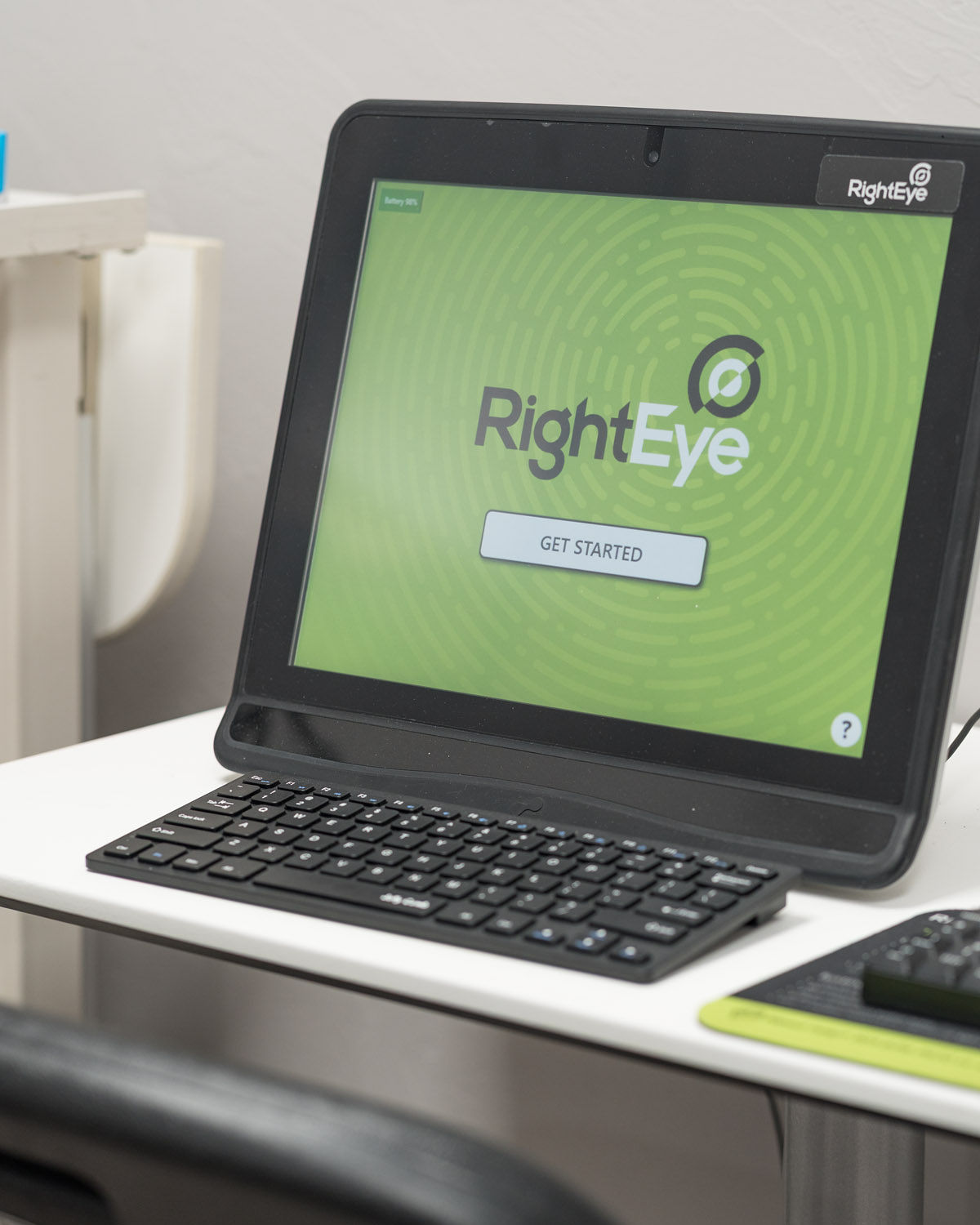 RightEye dynamic vision assessment at Hyperbaric Plus