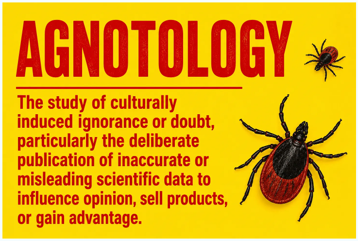 Article graphic about ticks, surveillance, and Lyme disease