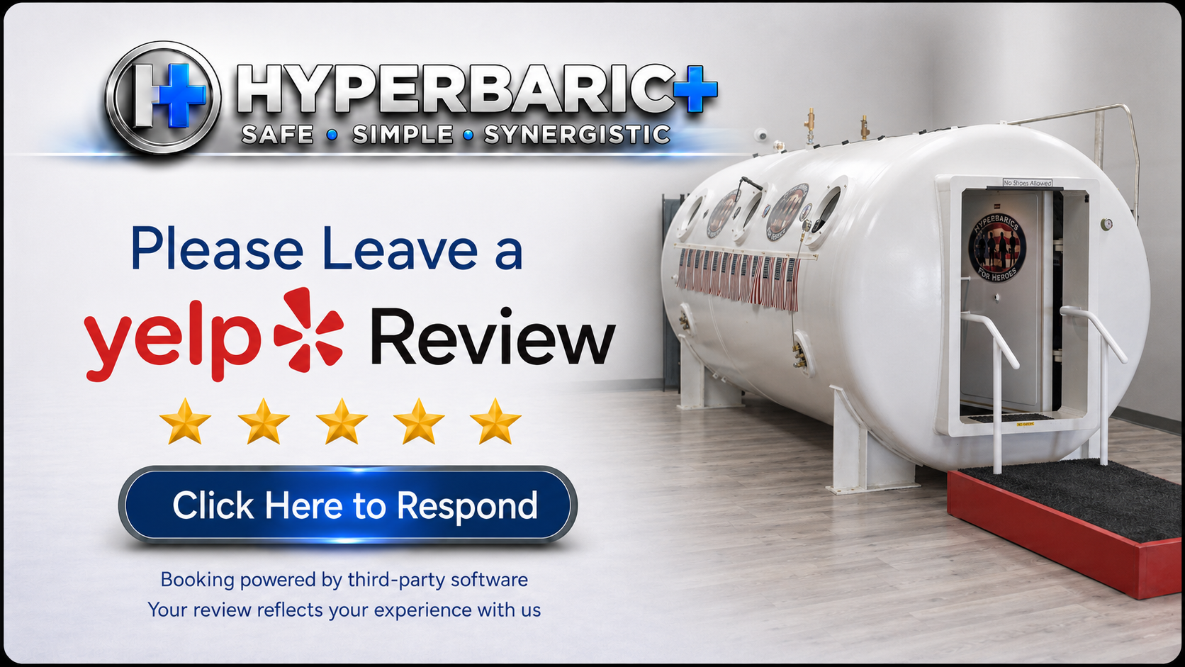 Leave Hyperbaric Plus a Yelp review