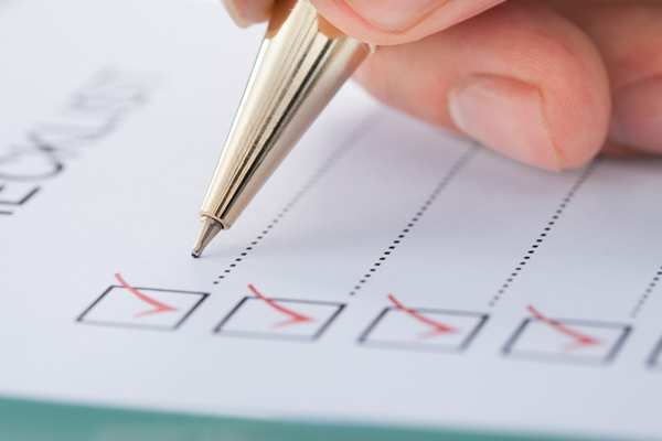 /checklisten-Seite besuchen