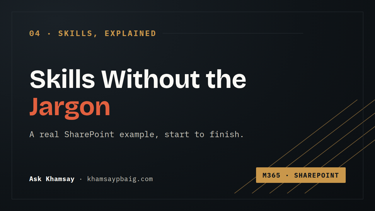 Skills for the Non-Technical Person — cheat sheet