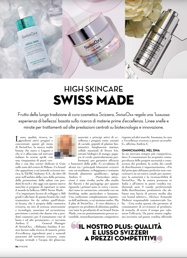 Pubblicazione - SwissOxx