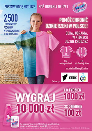 Organizacja konkursu, konkurs Vanish