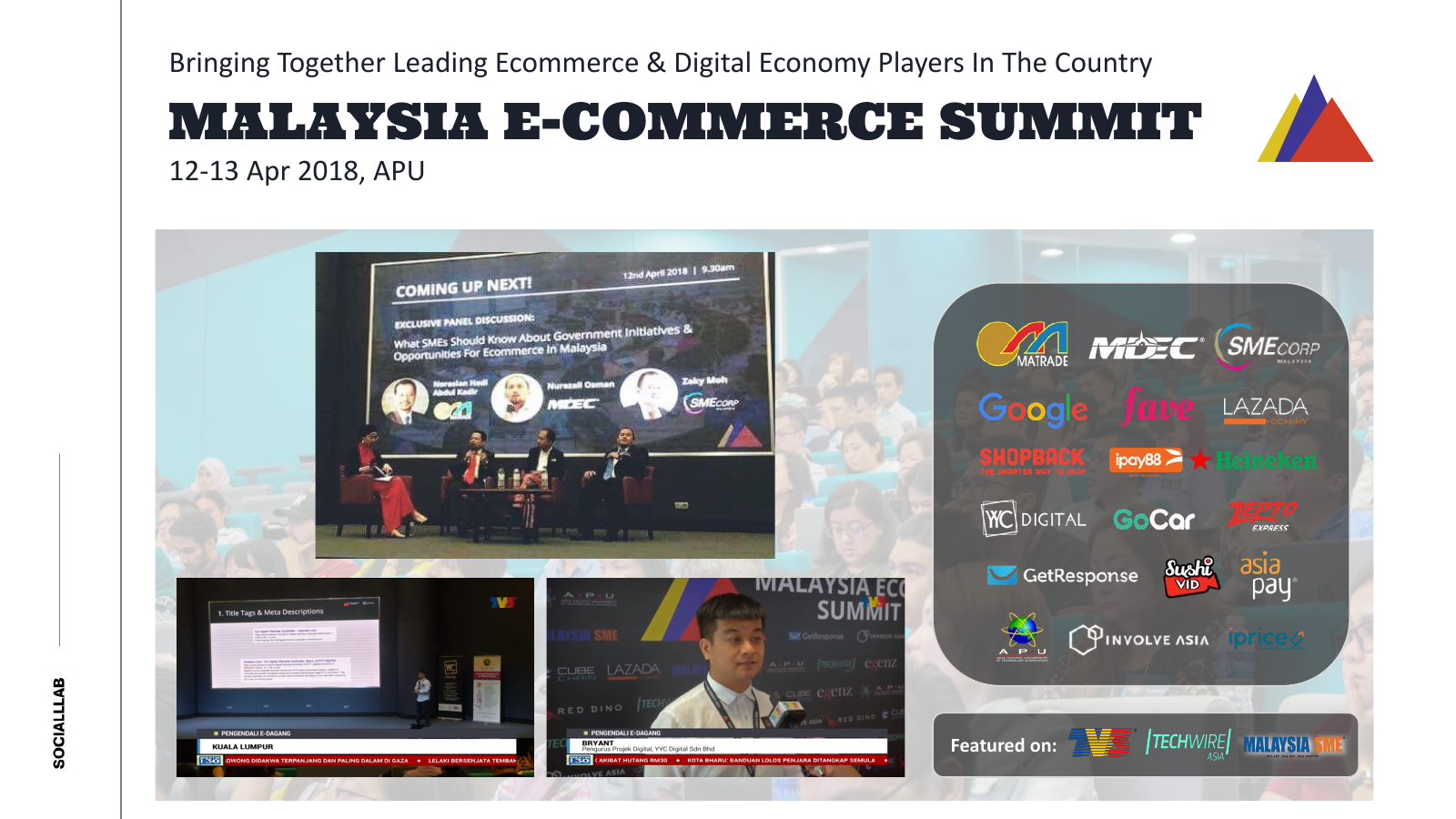 Malaysia E-Commerce Summit event campaign work