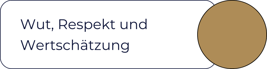 Werte 4: Wut, Respekt und Wertschätzung