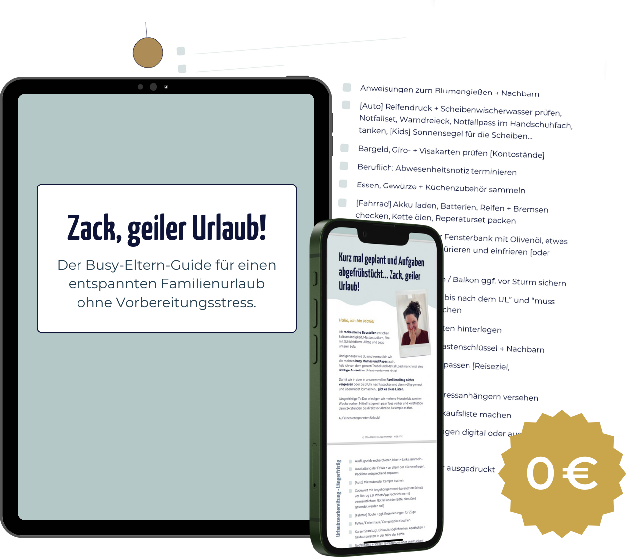 eBook von Marie Klinghammer: 5 Rezepte und Routinen für busy Mamas, damit du im Familienalltag mehr Zeit und Energie hast für das, was dir wichtig ist.