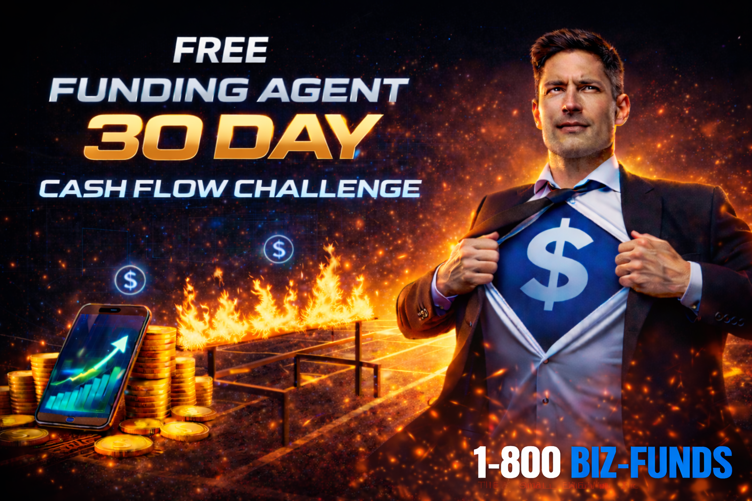 Free Funding Agent 30-Day Cash Flow Challenge