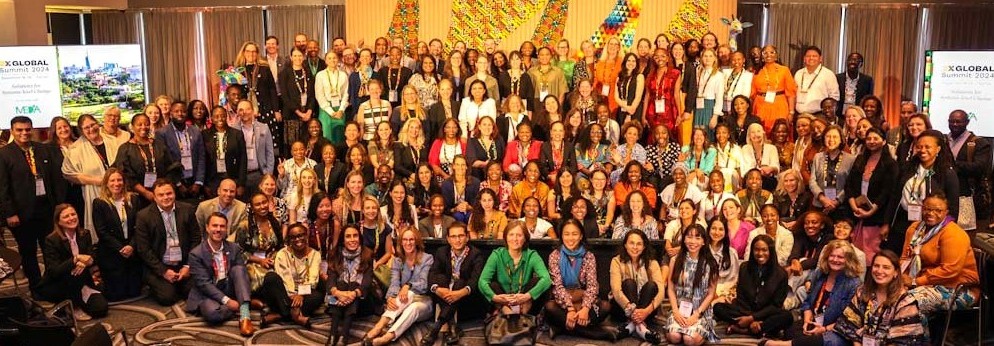 2X Global members at the 2X Global Summit 2024