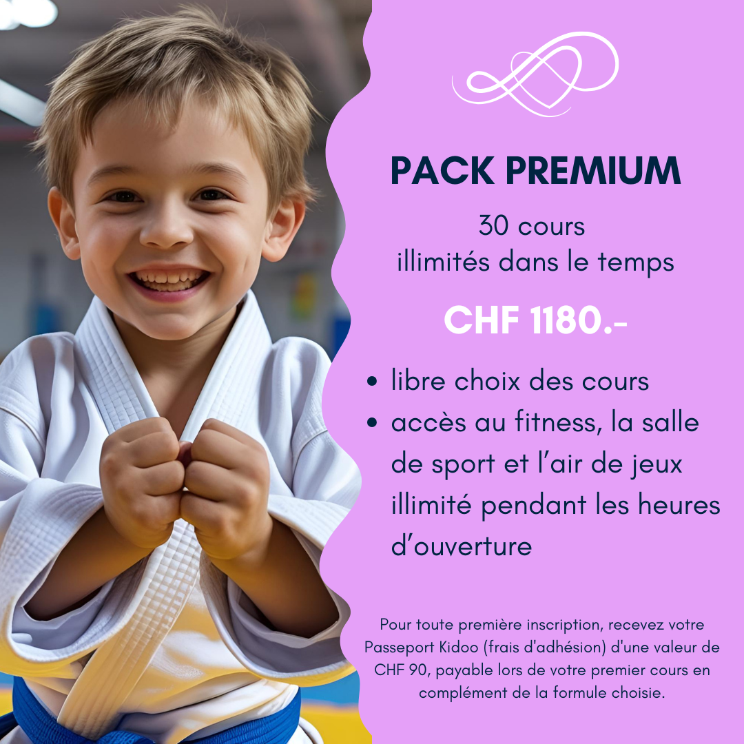 PACK PREMIUM - 30 cours illimités dans le temps 