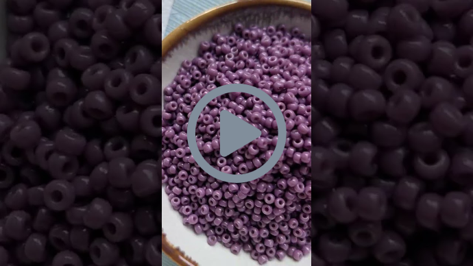 ✨️💜 Sparkling fantasy 💜✨️ miyuki seed beads 8/0 - 8-mix119 sparkling fantasy #miyuki #beads #sparkle