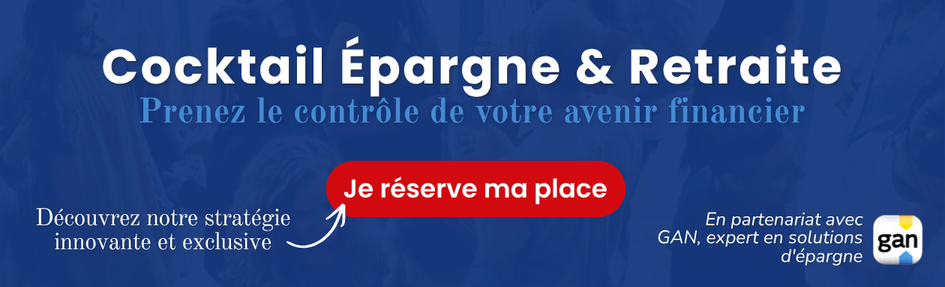 Cocktail Cap Epargne spécial PER avec le GAN