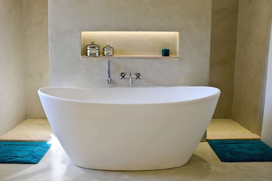 Bathroom with walk-in shower