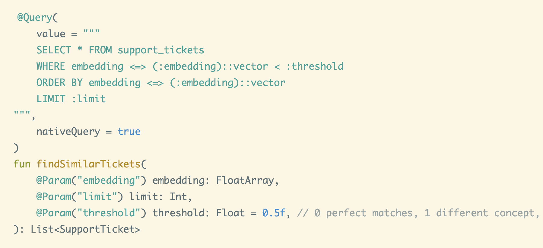 Spring AI's Embedding Model Abstraction
