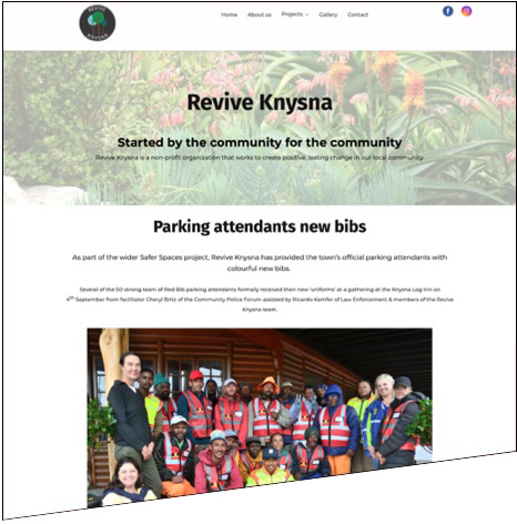 Revive Knysna website