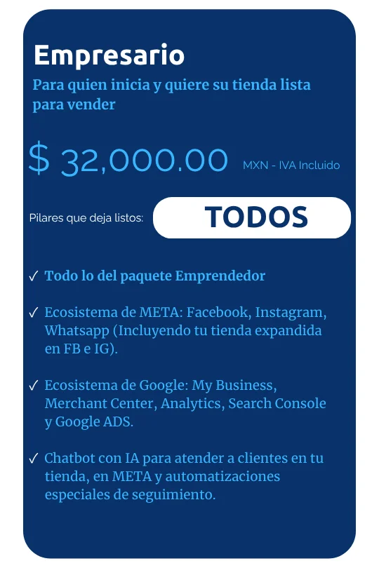 Paquete Empresario