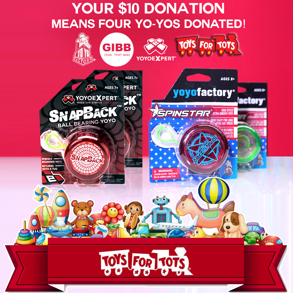 Toys for Tots Drive 2024 at YoYoExpert