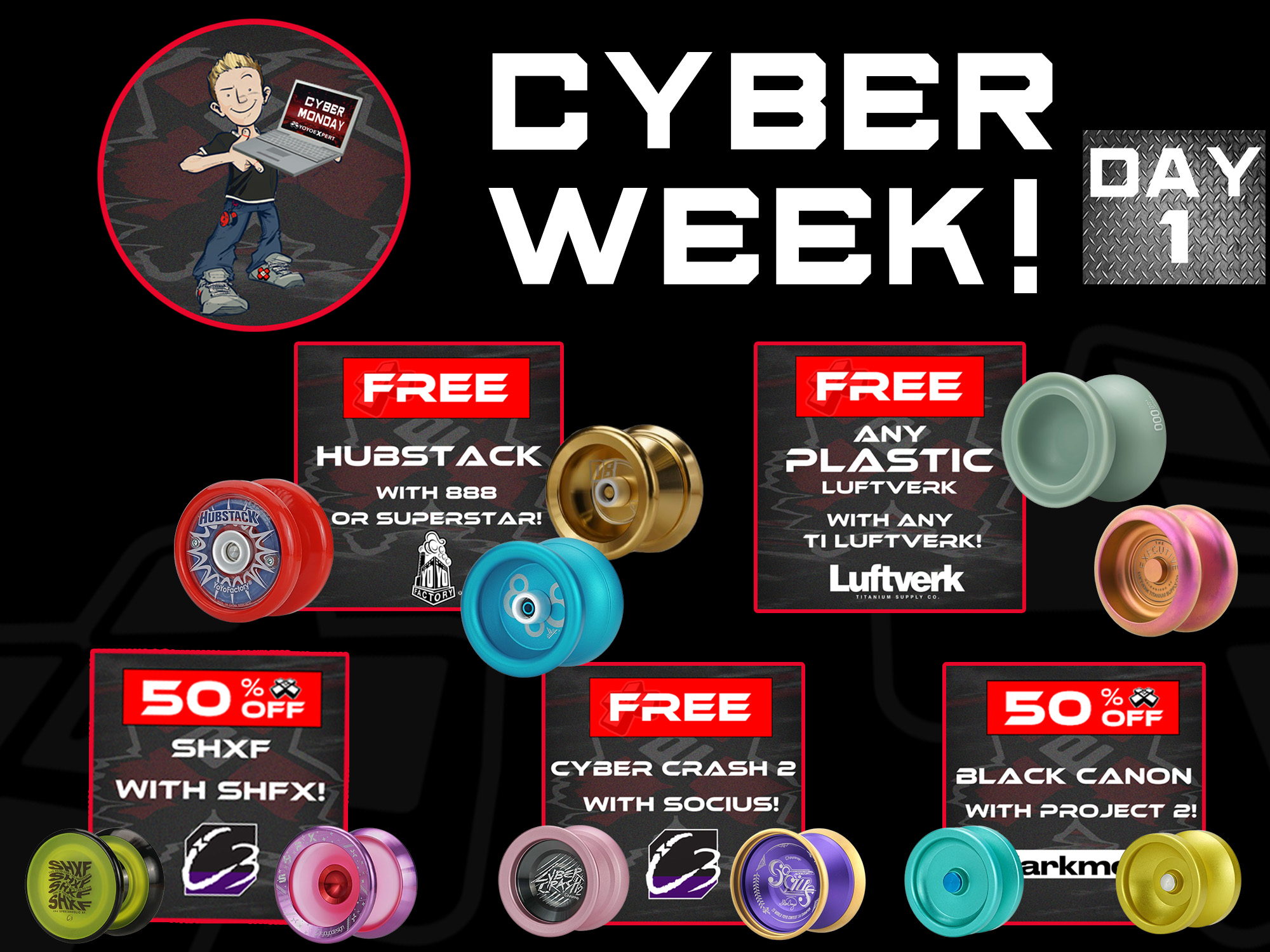 Cyber Week at YoYoExpert