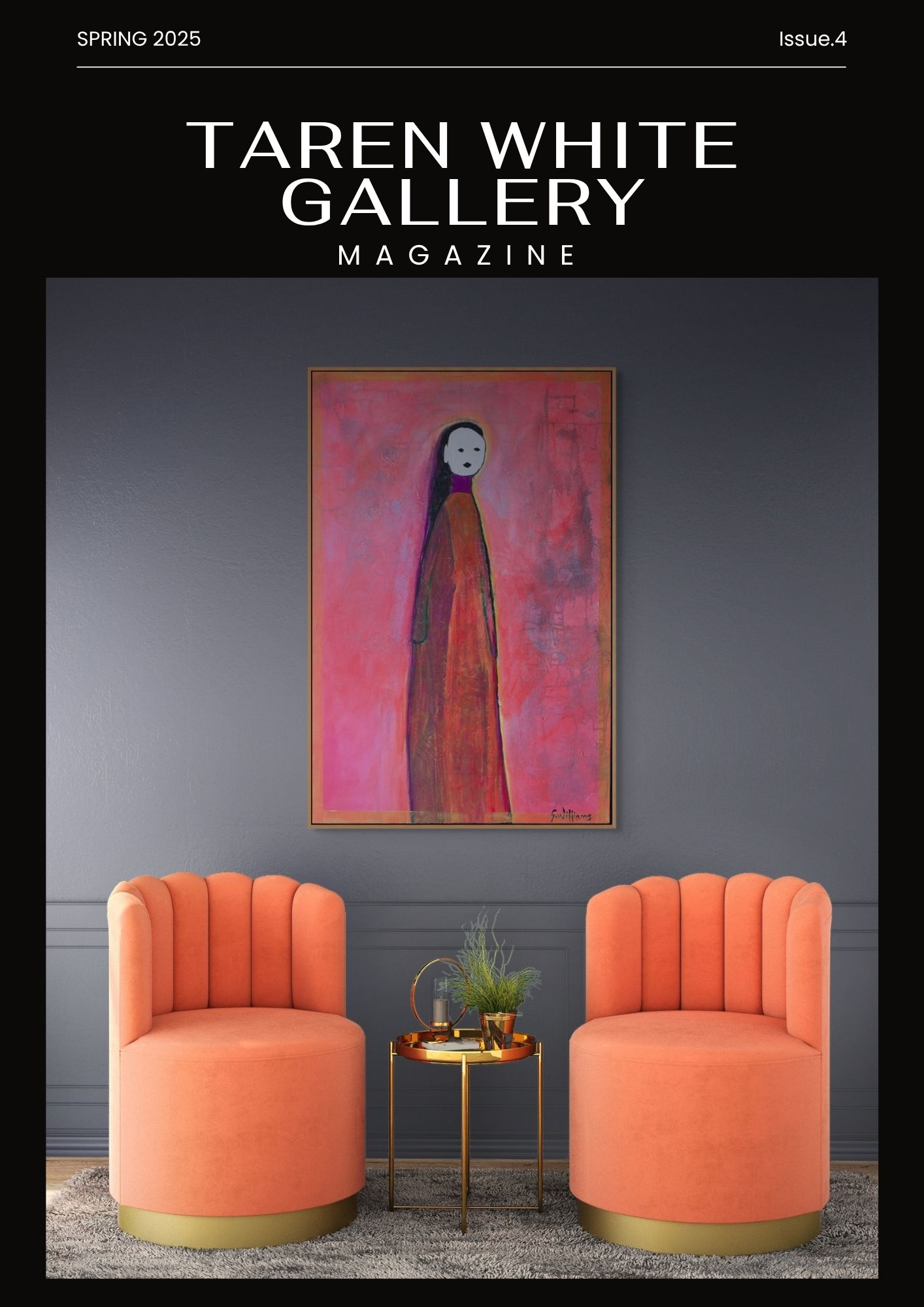 Taren White Gallery Magazine