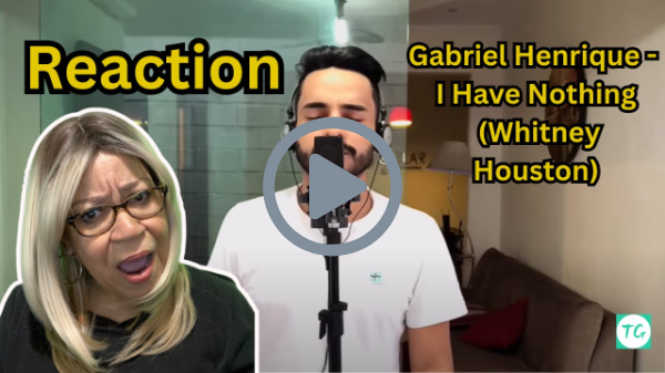 Reaction   I have Nothing   Gabriel Henrique
