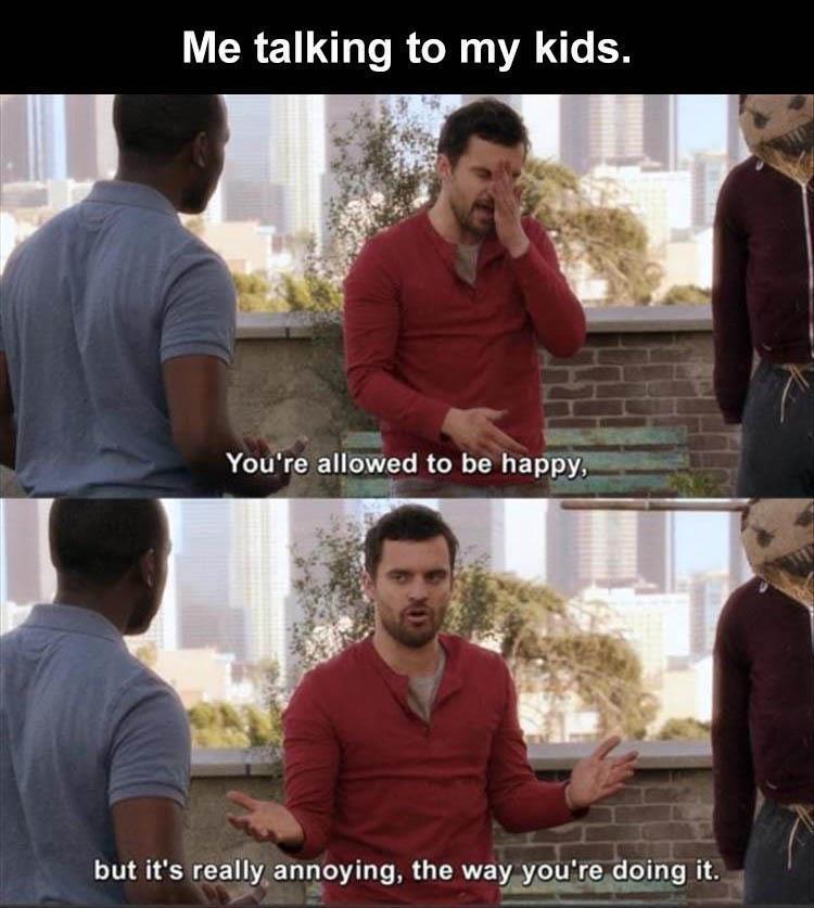 for a laugh