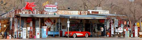 Hackberry, Arizona General Store and Visitor’s Center by Dave Alexander.