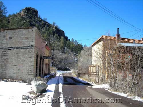 Mogollon, New Mexico, February 2008. 