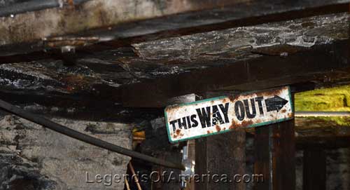 Legends' Travel Blog - Inside the Exhibition mine