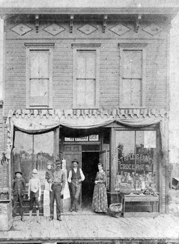 Henry F. Hodge Store, Holliday, Kansas, circa 1878