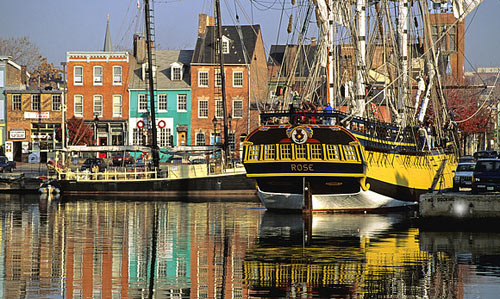Chesapeake Bay, MD - Fells Point. Photo by Middleton Evans, National Park Service.