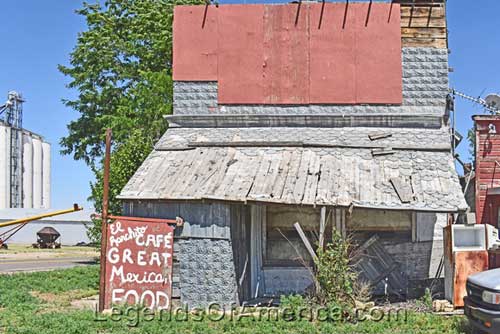 old cafe in Monument, photo by Kathy Alexander