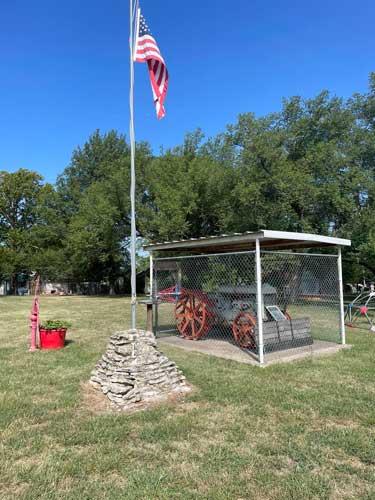 Worlds First Bulldozer, Morrowville, Kansas