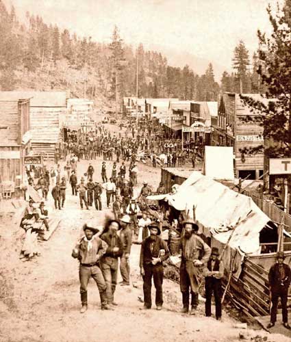 Deadwood SD in the 1870s