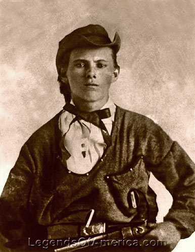 Jesse James in 1864.