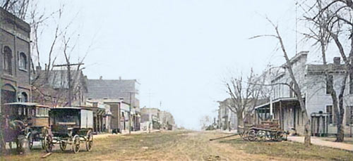 Early day Clyde, Kansas