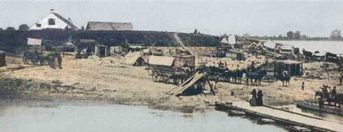Fort Butler, Louisiana, in 1864, colorized