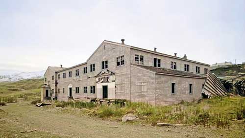 Marine Barracks at Dutch Harbor, Alaska, by the Historic American Building Survey, 1986.