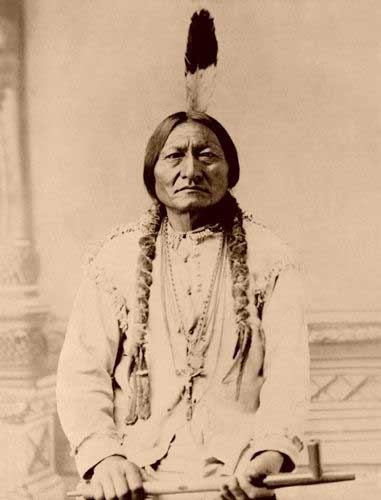Sitting Bull, photo by D.F. Barry, 1885.