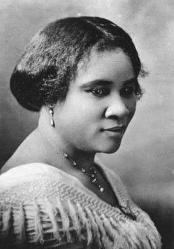 Madam C J Walker.