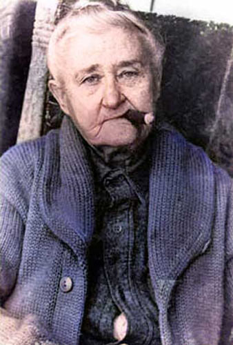 Poker Alice in later years.