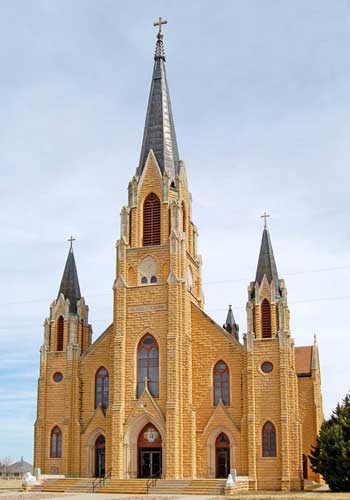 Holy Cross Church, Pfeifer, Kansas