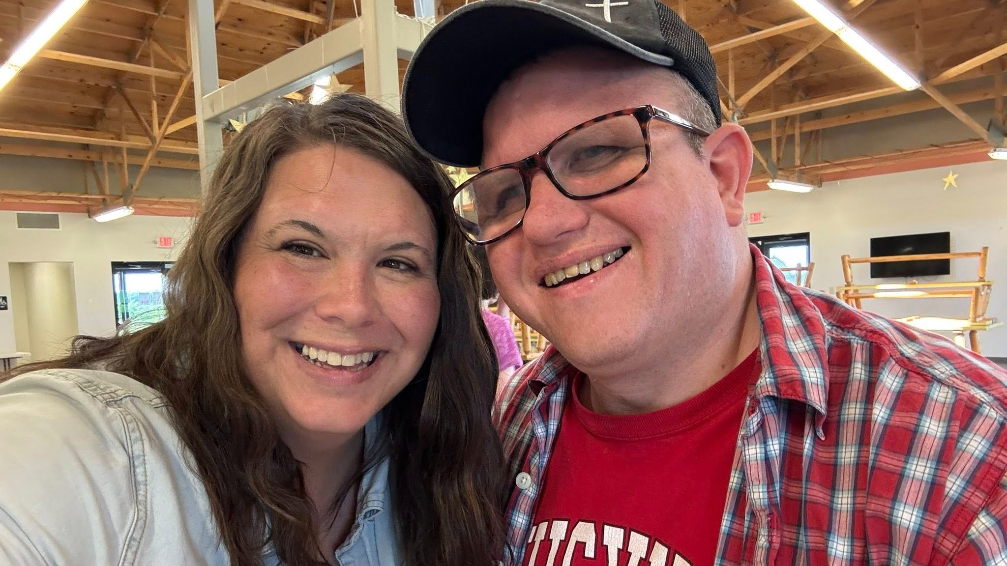 Rev. Tracie Corll and a man.