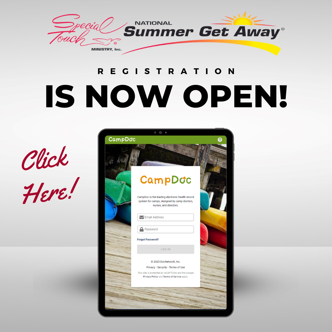 Summer Get Away Registration is Now Open, CLICK HERE