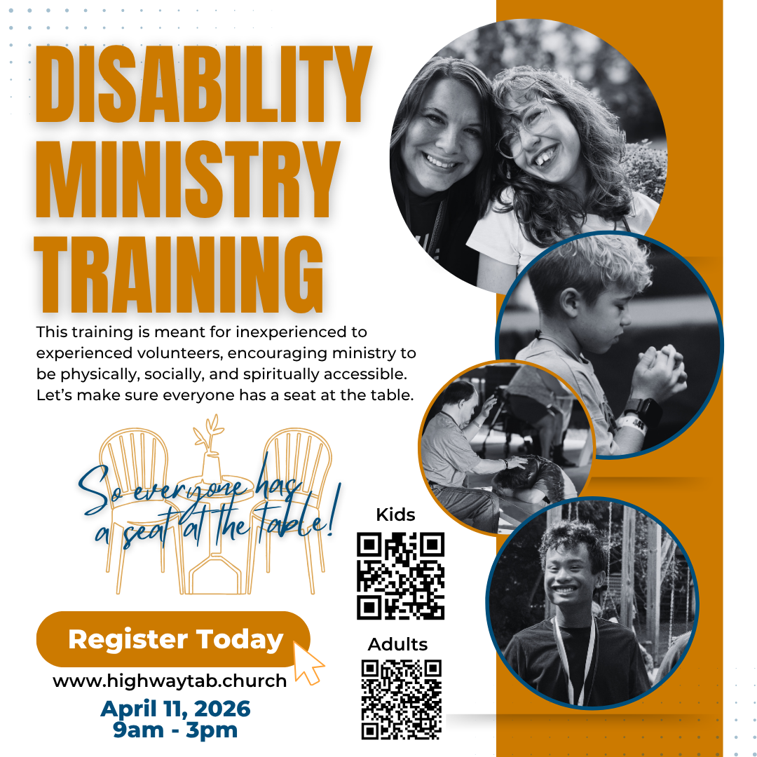 Disability Ministry Training www.highwaytab.church